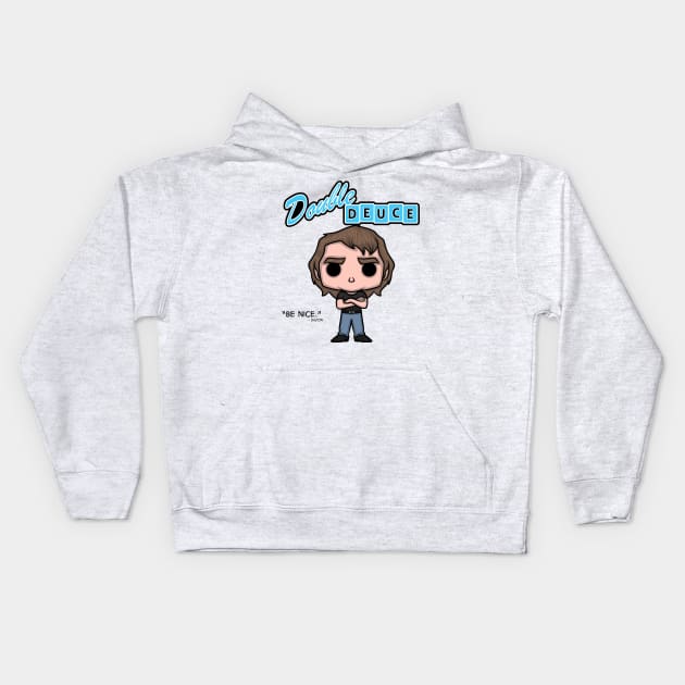 Dalton Says: Be Nice. Kids Hoodie by angrylemonade